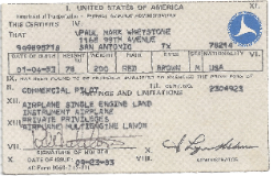 Commercial Pilot License