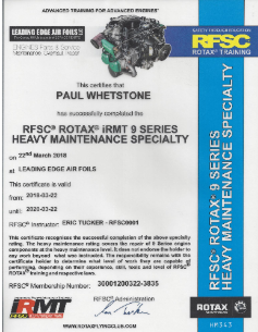 iRMT9 Heavy Maintenance Specialty